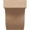 Ekena Millwork 4in. W x 6in. H x 16in. L Del Monte Woodgrain TimberThane Rafter Tail, Primed Tan RFTUR04X06X16DELRCPR - alternate 2